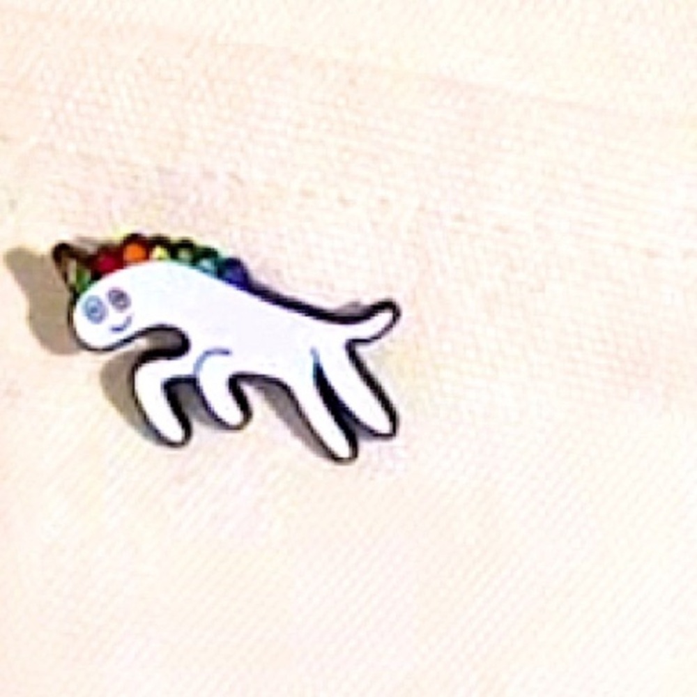 1 LGBTQ+ Subtle Pride Enamel & Metal Unicorn 🦄 Pin